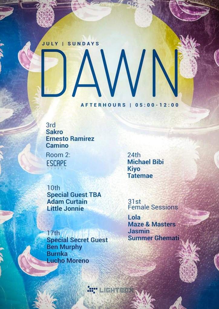 Dawn Afterhours - Residents Special - Página frontal