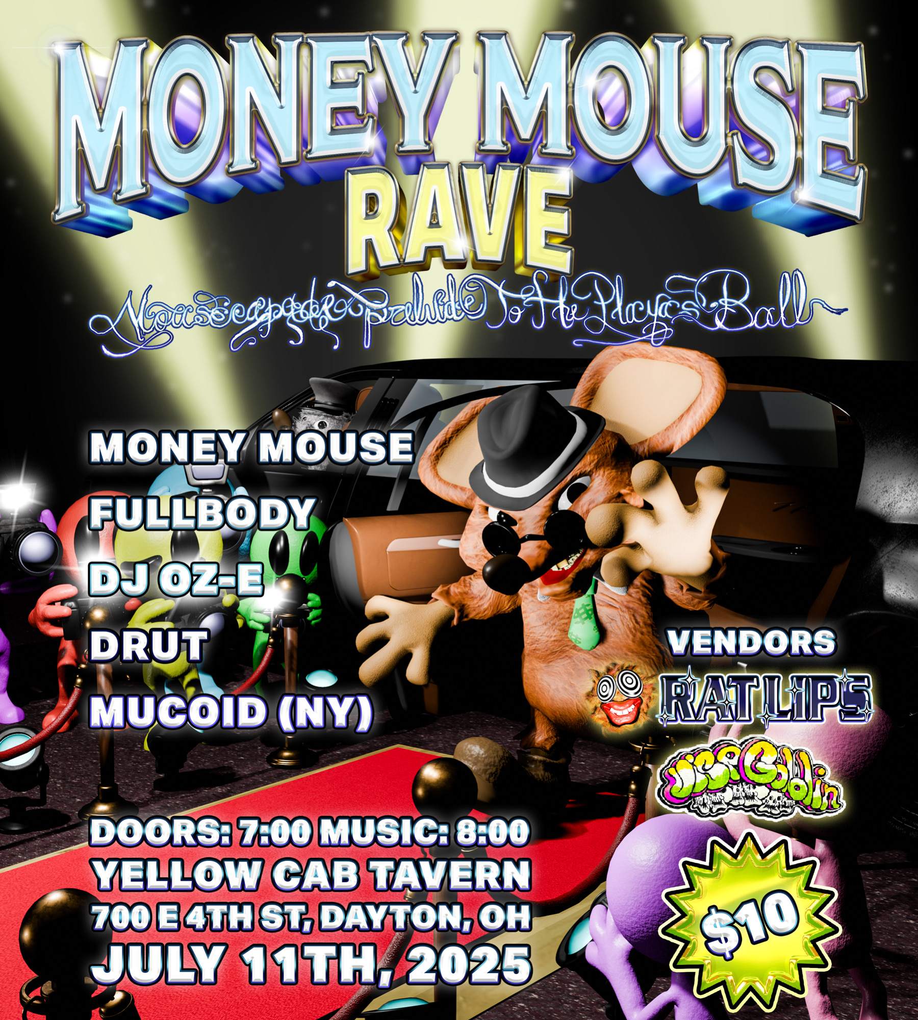 Money Mouse Rave at Yellow Cab Tavern, Ohio