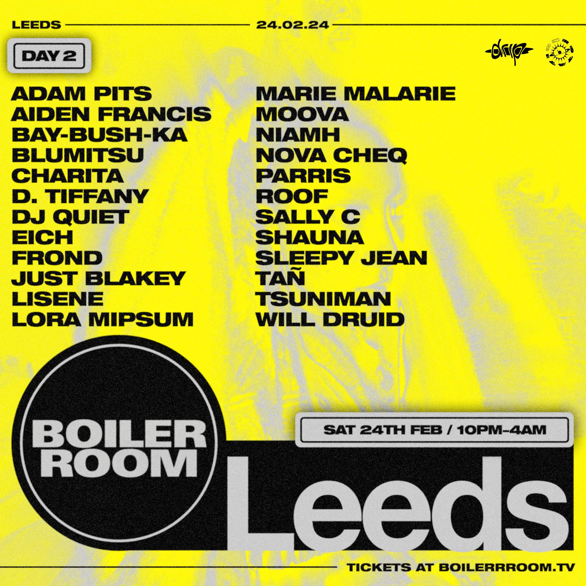 Boiler Room: Leeds | Saturday - フライヤー表