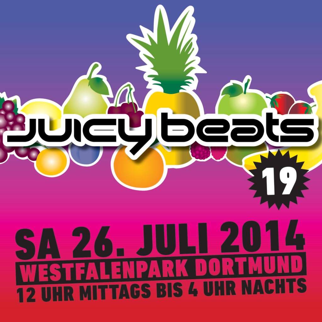 Juicy Beats 19 - フライヤー表