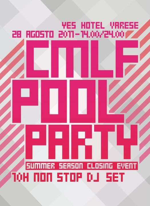 28/08 Cmlf Pool Party '10 Ore No Stop Dj Set 14.00/24.00' - Página frontal