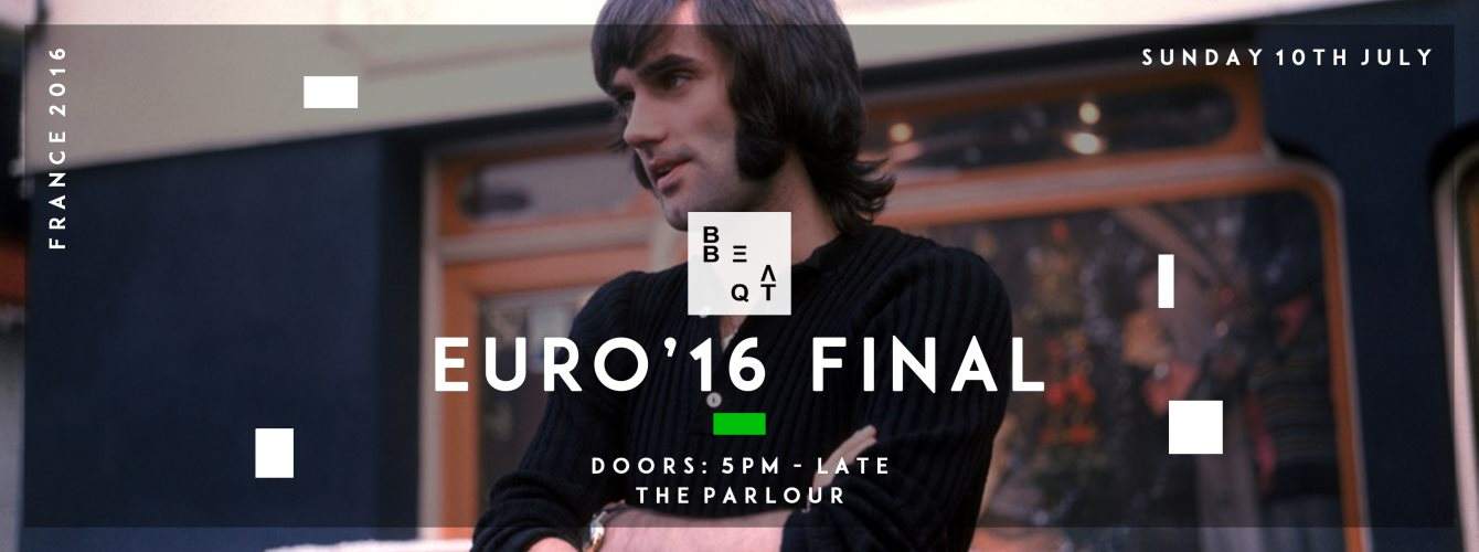Beat BBQ - Euro'16 Final - フライヤー表
