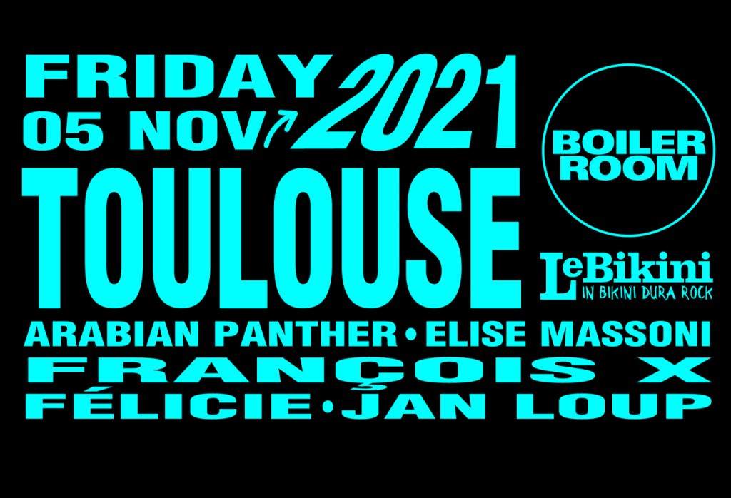 Boiler Room Toulouse - Página frontal