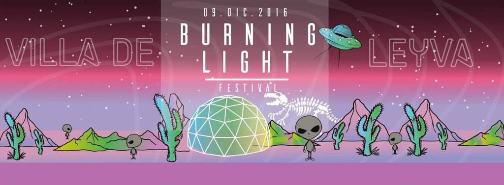 Burning Light Festival - フライヤー表