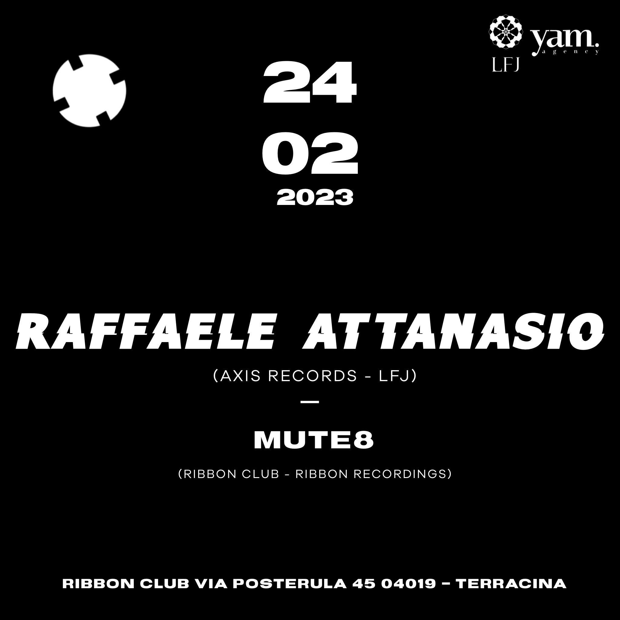 Raffaele Attanasio, MUTE8 at Ribbon Club Culture, Central