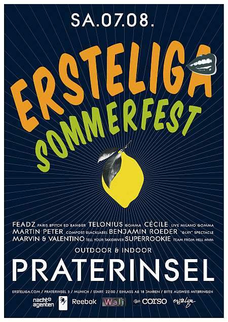 ErsteLiga Sommerfest - Página frontal