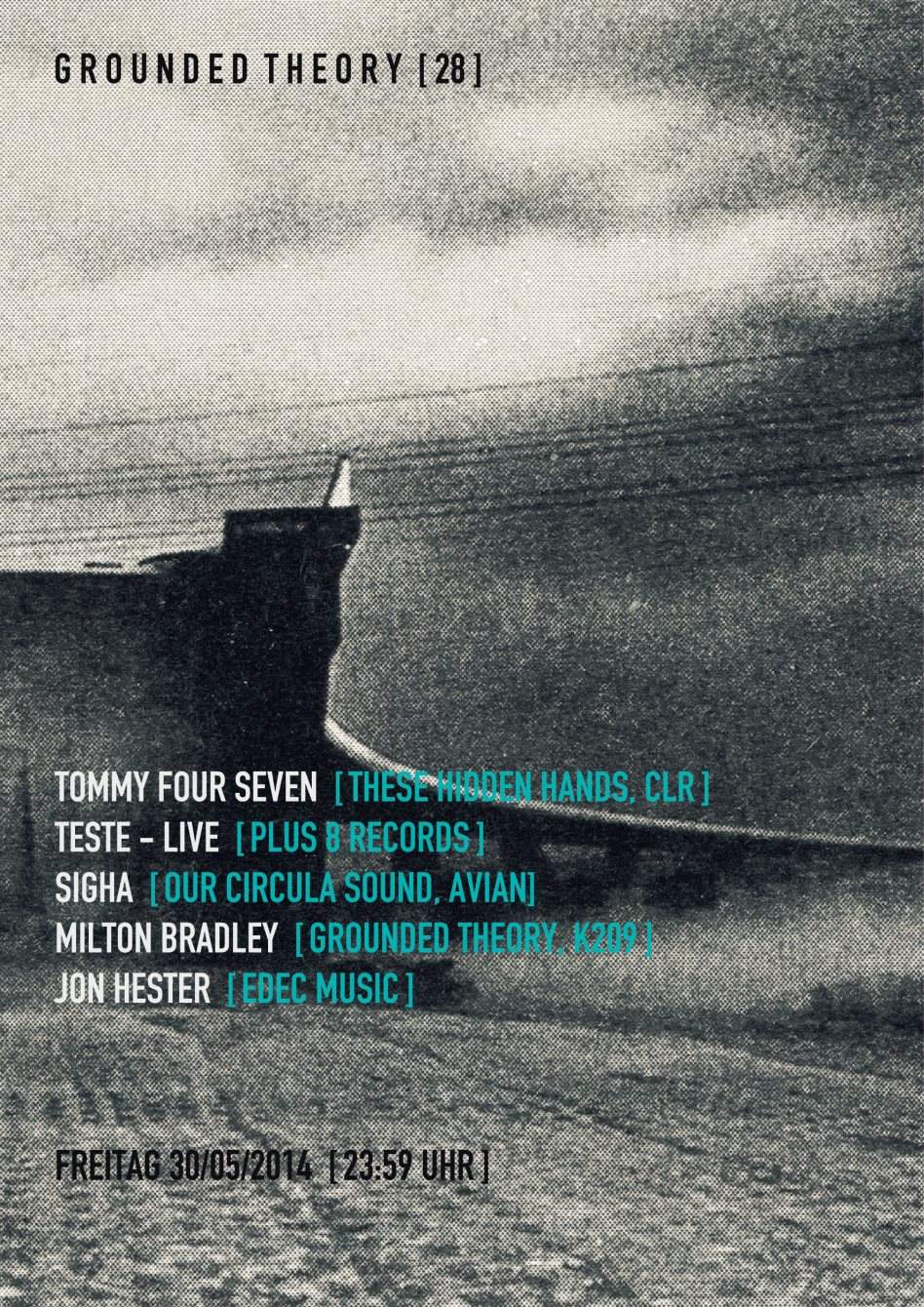 Grounded Theory 28 with Tommy Four Seven, Teste, Sigha, Milton Bradley & Jon Hester - Página frontal