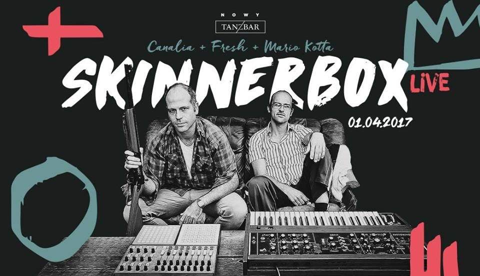 Skinnerbox Live & Canalia - フライヤー表