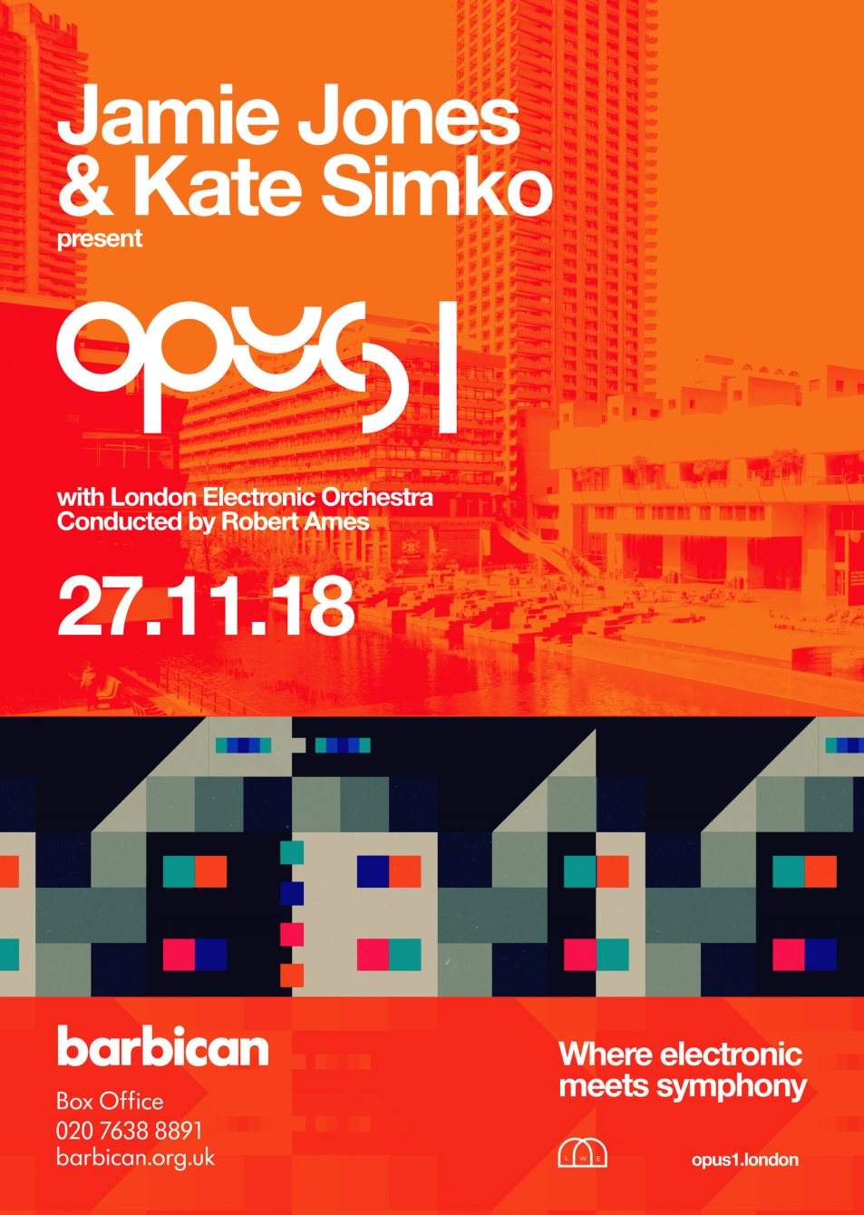 Jamie Jones & Kate Simko present Opus 1 - フライヤー裏