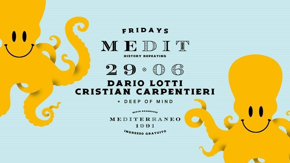 Fridays Medit with Dario Lotti - Página frontal