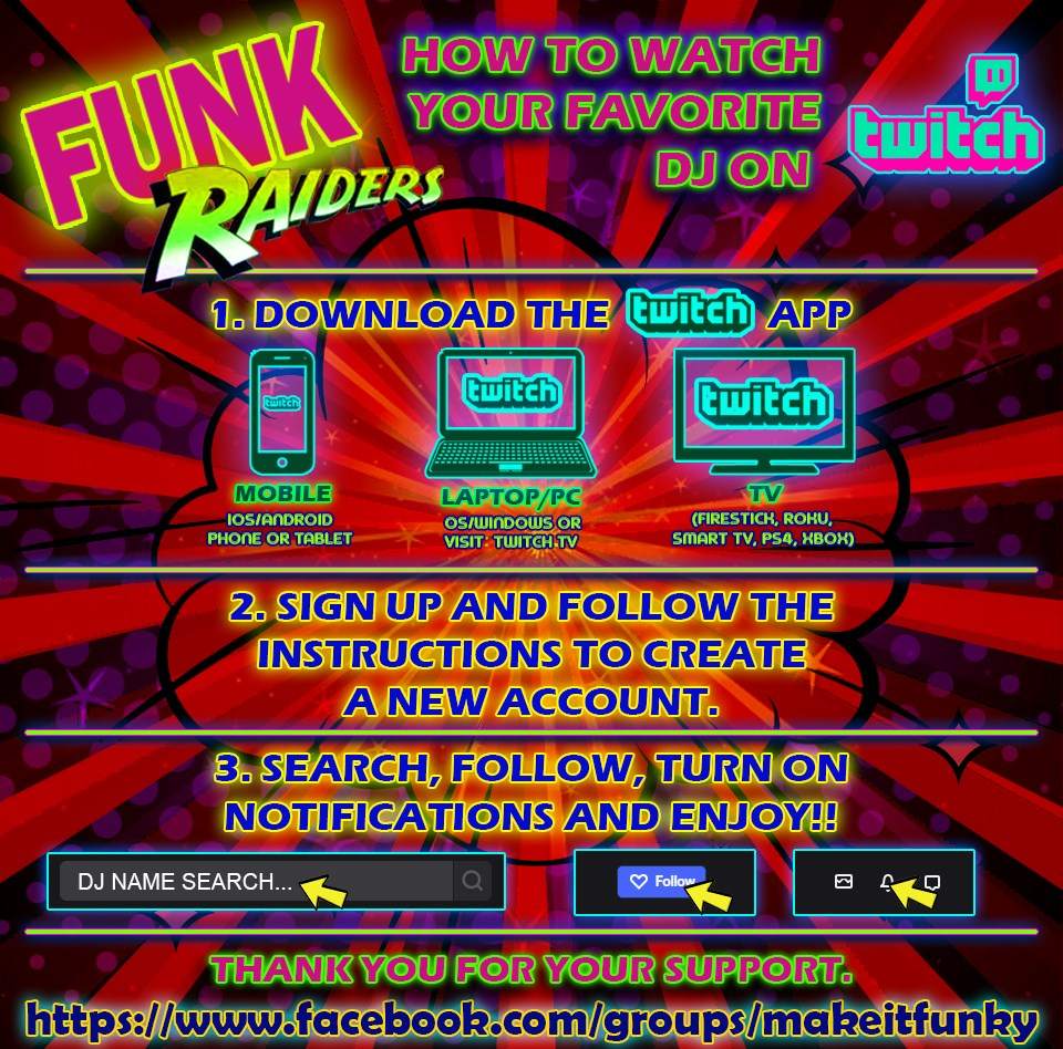 Funkraiders #21 The Best Funky Beats, Breaks & Bass Livestream - Página trasera