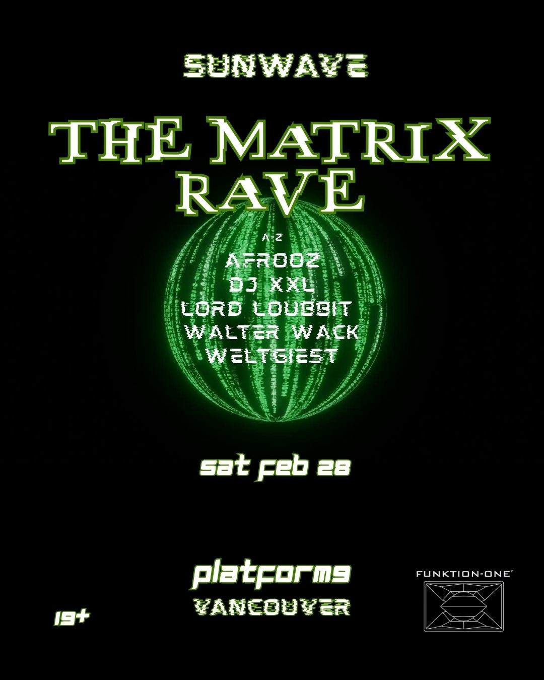The Matrix Rave - Vancouver at Platform9, Vancouver