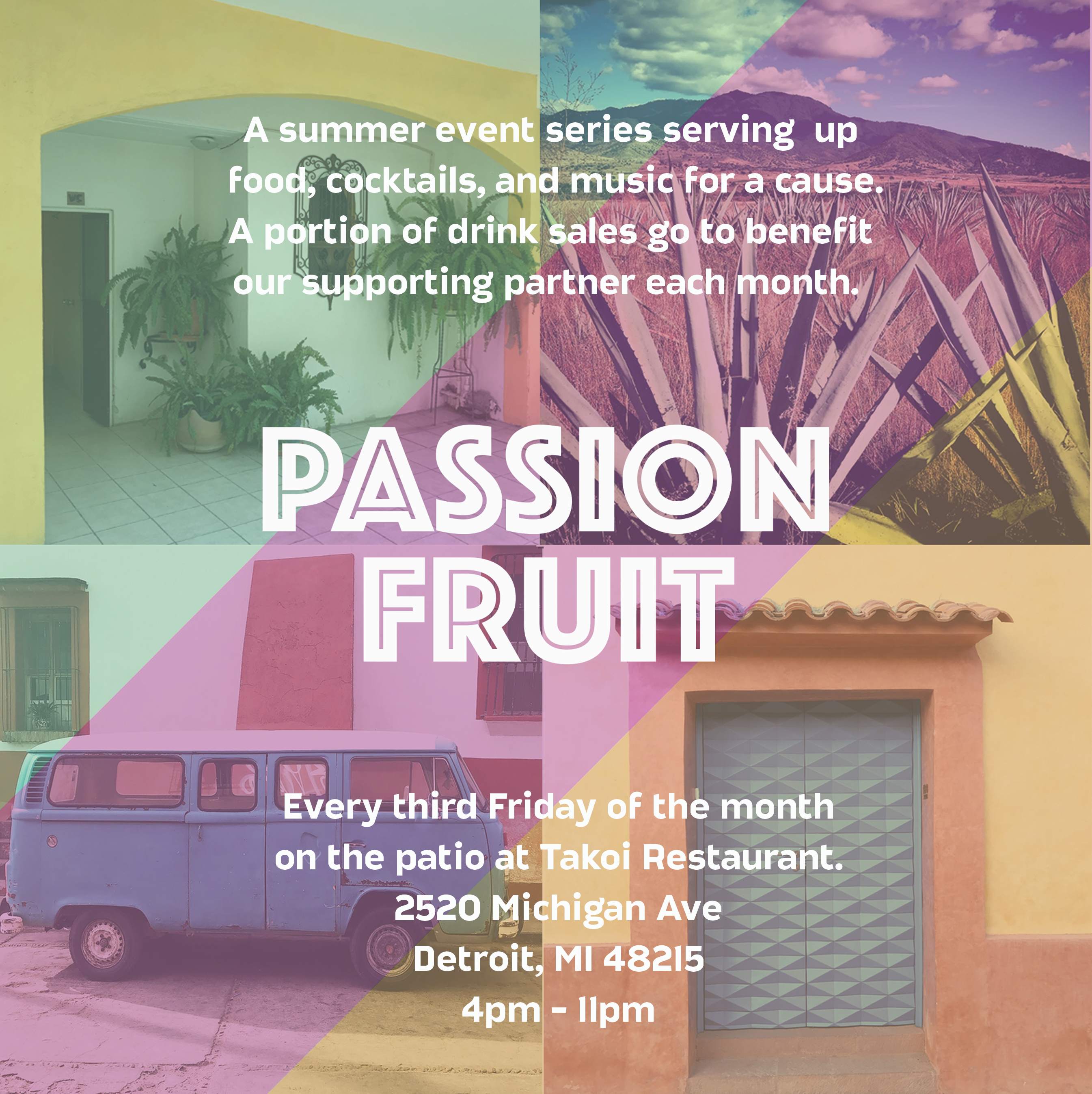 Passion Fruit - フライヤー表