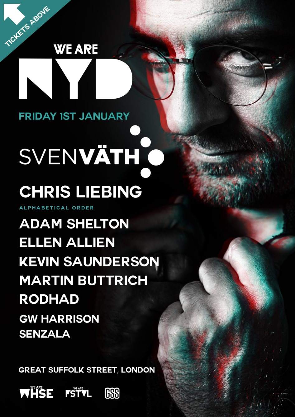 Sven Vath presents We Are NYD with Chris Liebing & More - Página frontal