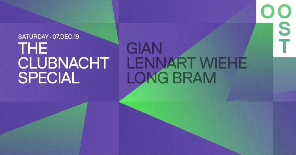 OOST • The Clubnacht Special (Attend for Free Entrance) - Página frontal
