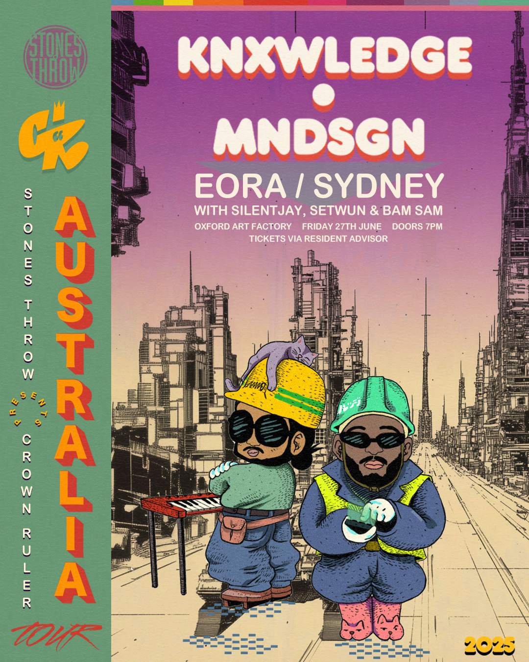 Stones Throw x Crown Ruler pres. Knxwledge & Mndsgn at