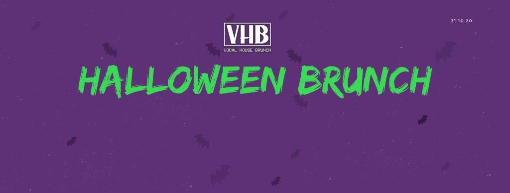 Vocal House Brunch Halloween - フライヤー表