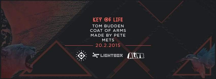Key of Life Alive Rec Showcase Tom Budden (Alive) Coat of Arms (Alive) Support Made By Pete - Página frontal