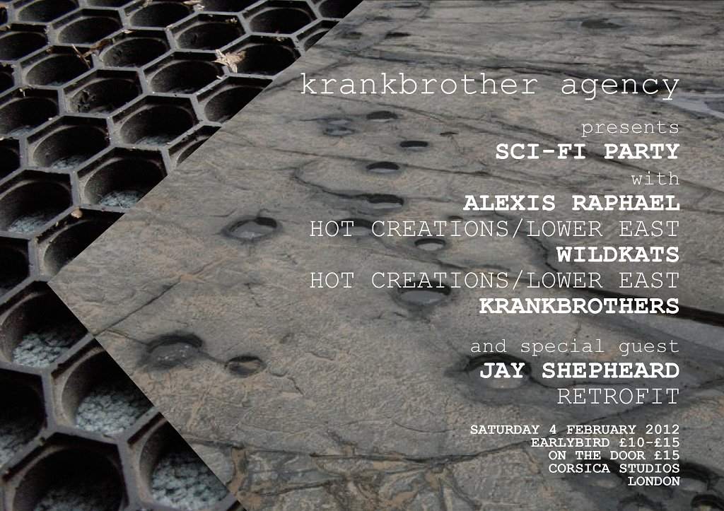 Krankbrother Sci Fi Party - Página frontal