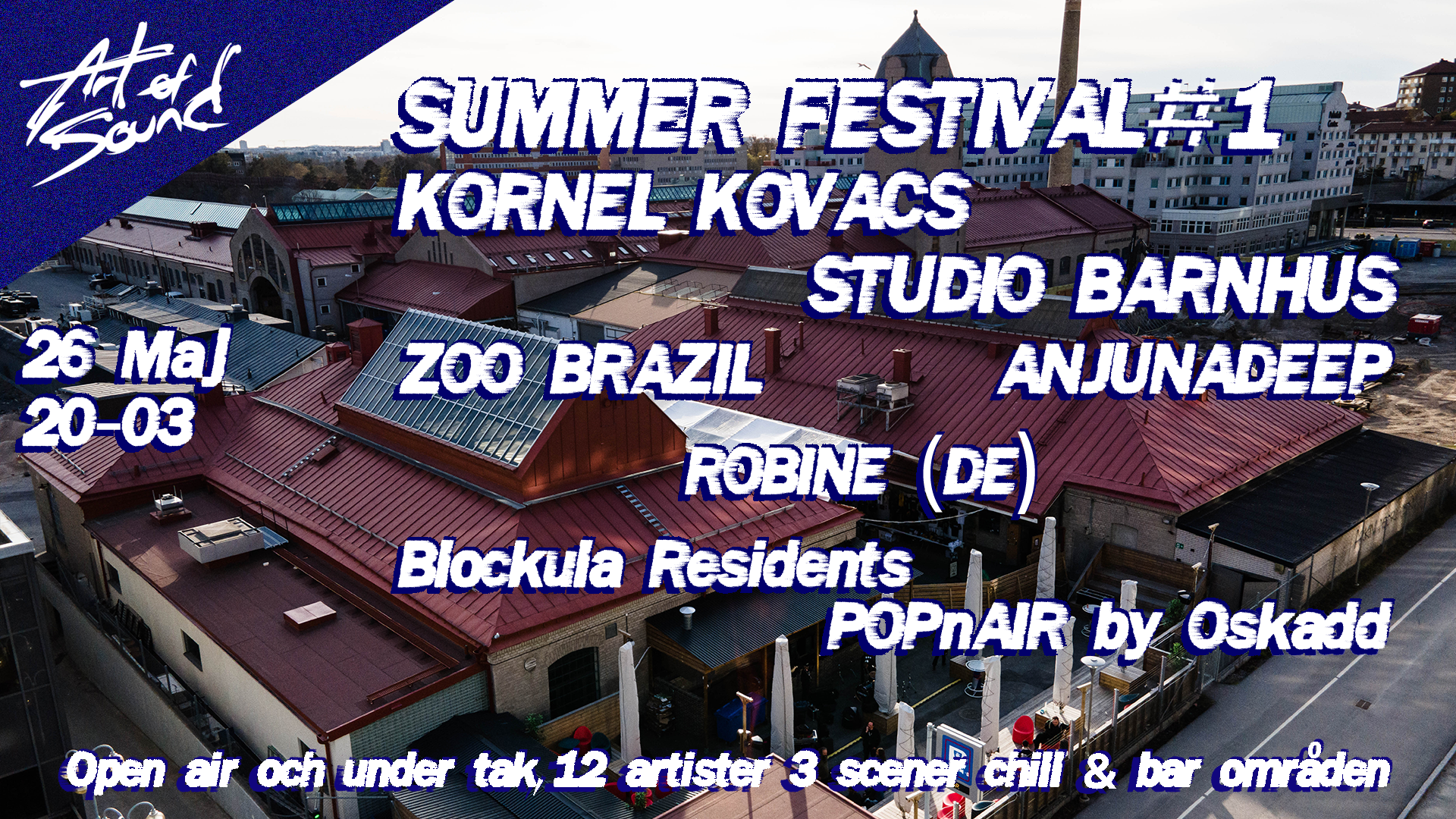 Art of Sound summer festival #1 - Página frontal