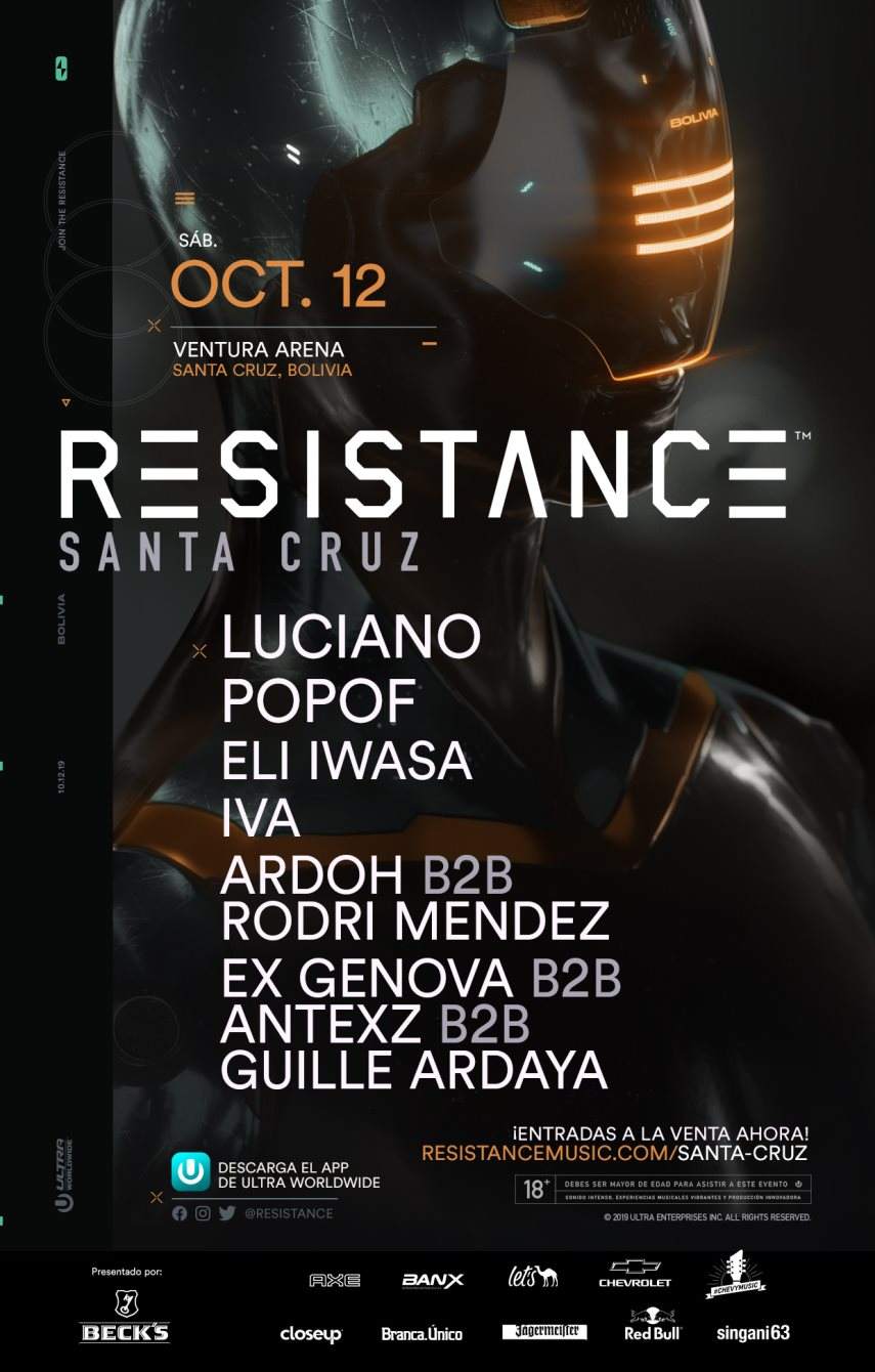 Resistance Santa Cruz at Ventura Arena Bolivia