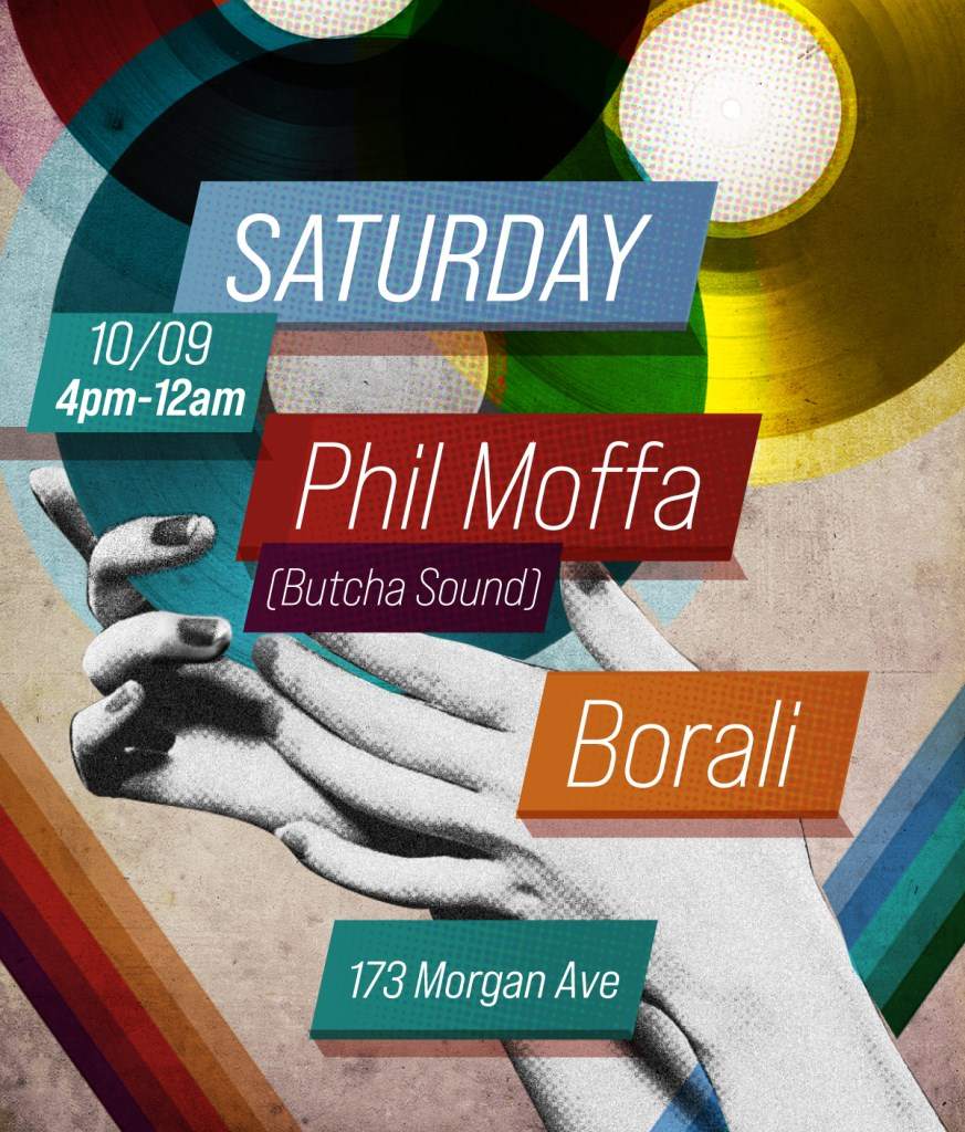 Phil Moffa / Borali Saturday Afternoon Jam - フライヤー表
