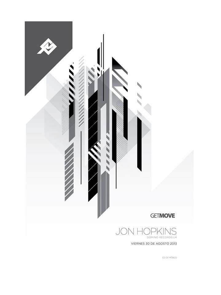 Jon Hopkins (Live) / Getmove - フライヤー表