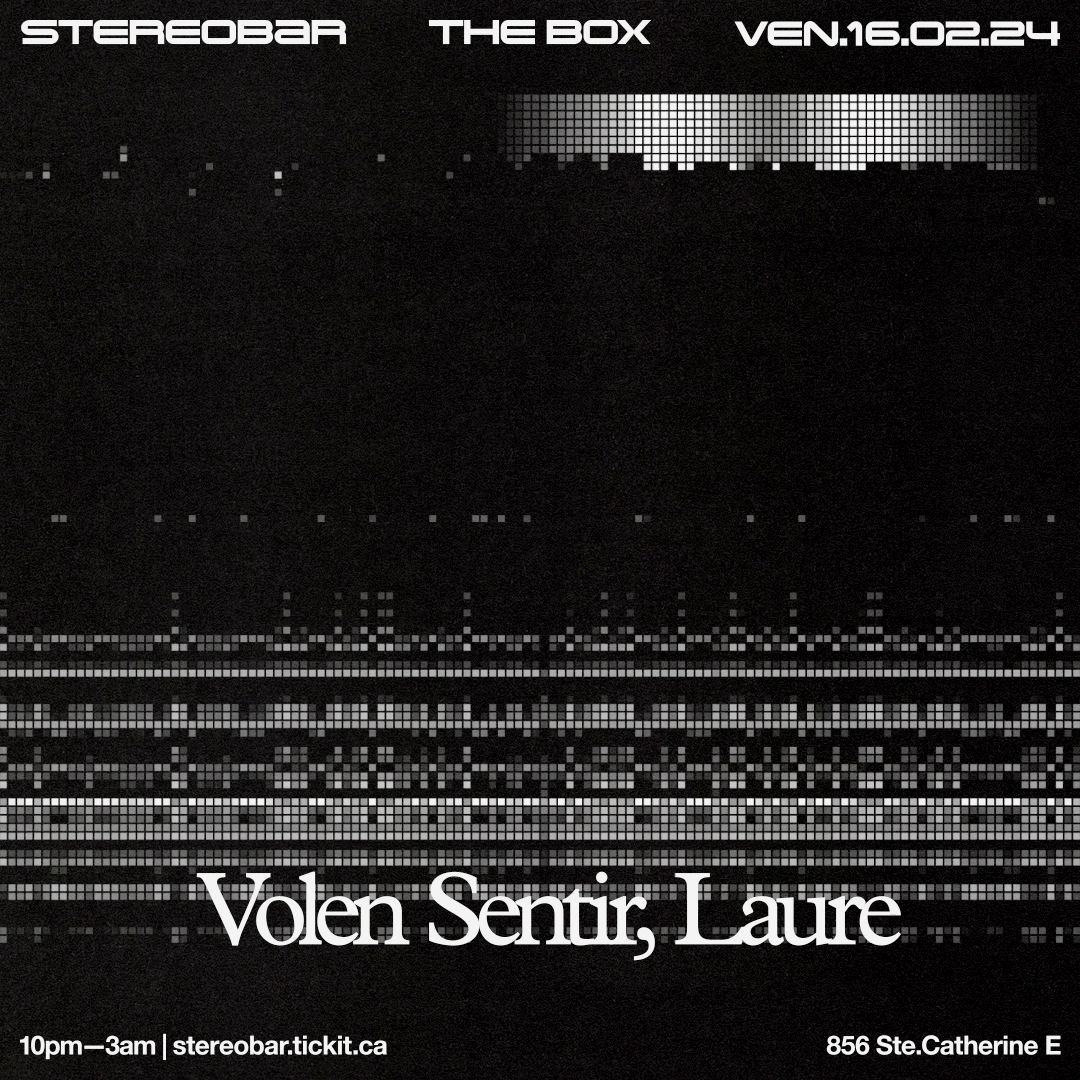 The Box: Volen Sentir - Laure - フライヤー表