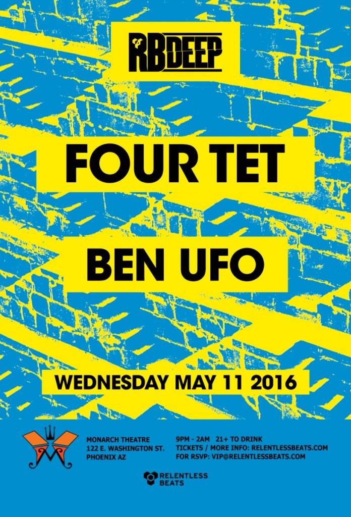 RB Deep presents Four Tet & Ben UFO - Página frontal