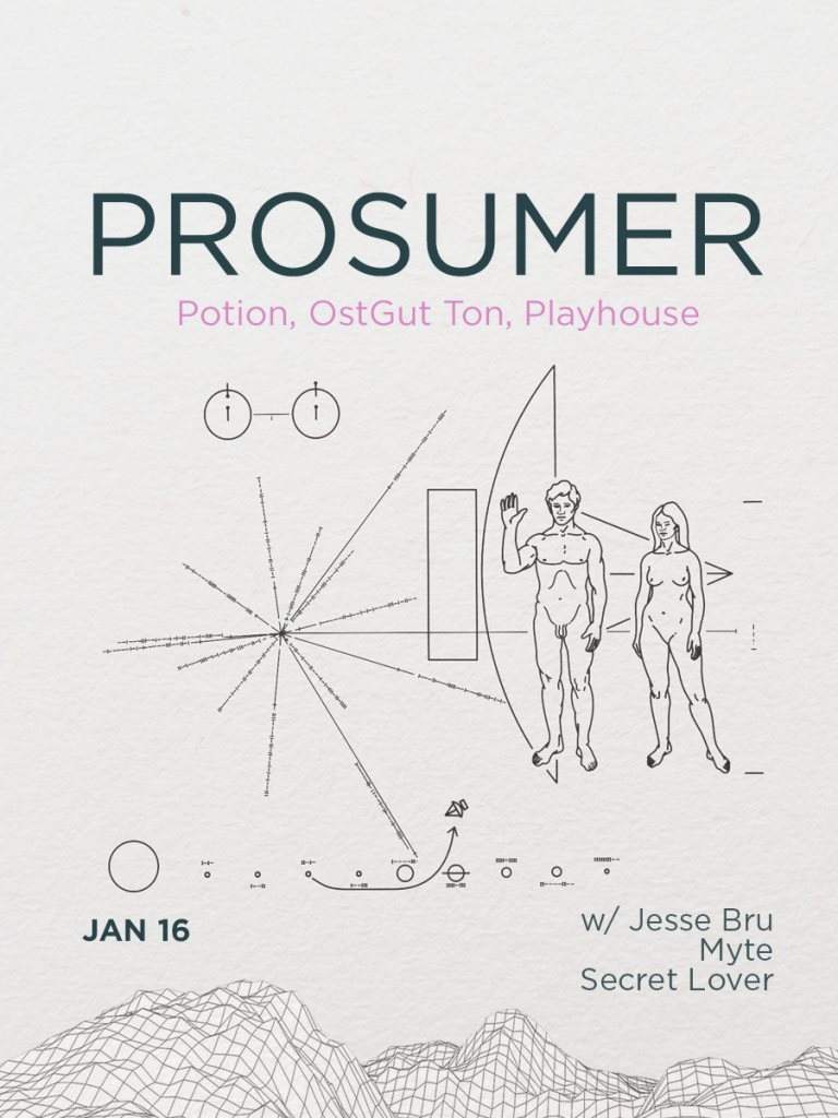 Prosumer with Jesse Bru & Myte - Página frontal