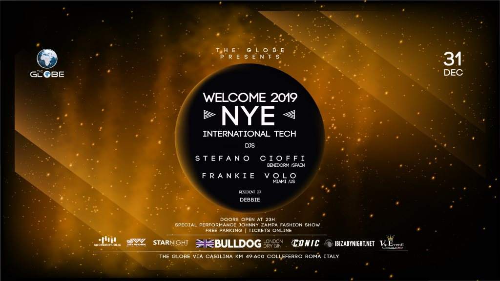 NYE 2019 International Tech - Página frontal