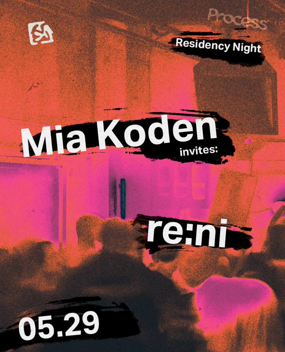 Process Residency Night - Mia Koden invites: re:ni at Process PDX, Portland