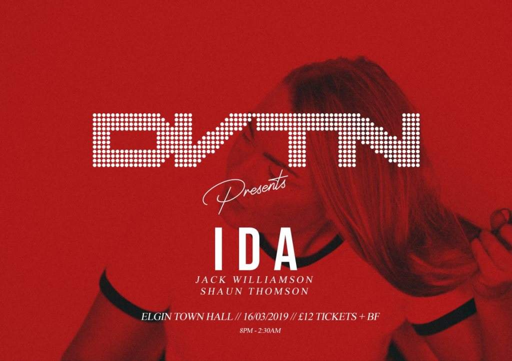 DVTN presents IDA - フライヤー表