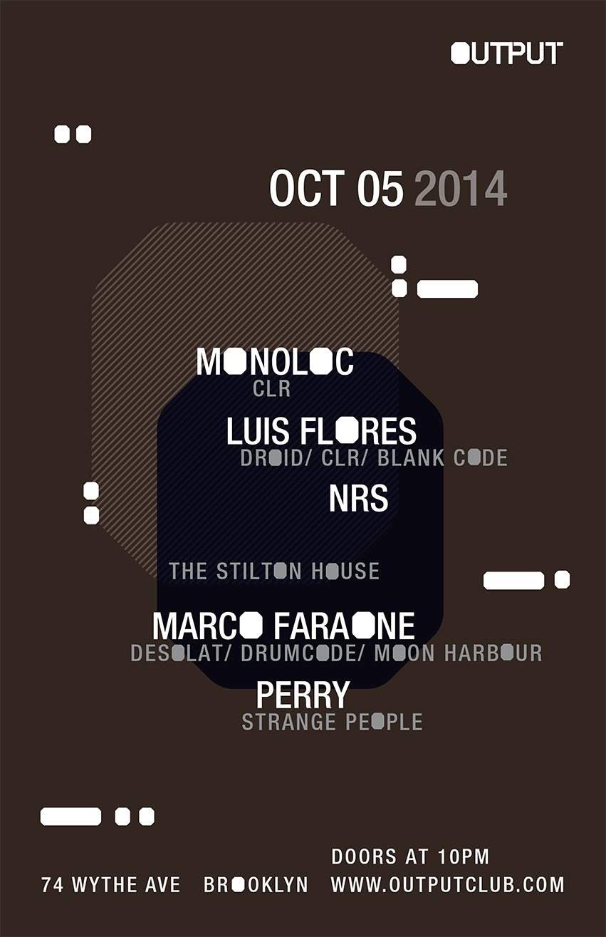 Monoloc / Luis Flores / Marco Faraone / Perry / NRS - Página frontal