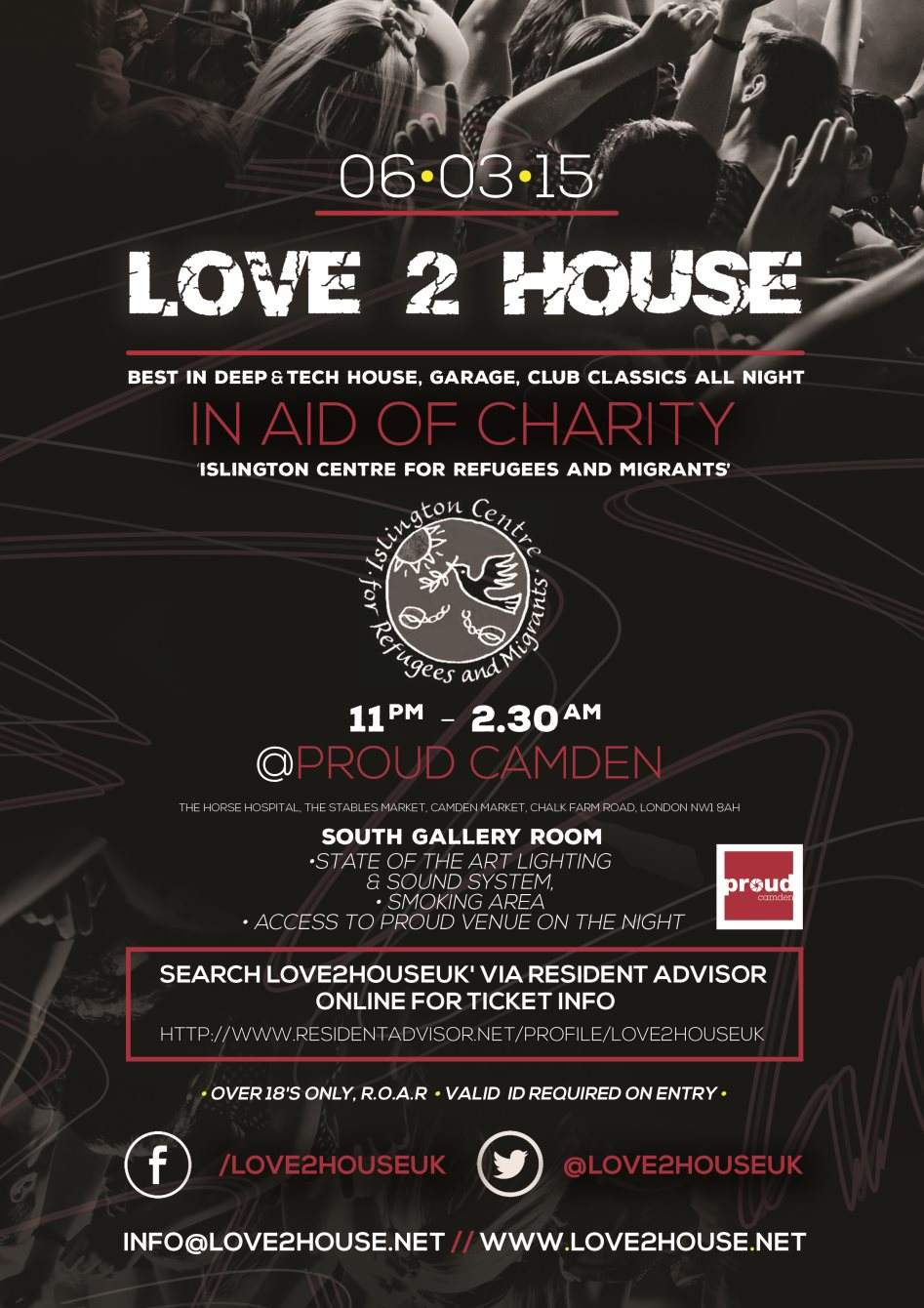 Love2house In Aid Of Charity - Página frontal