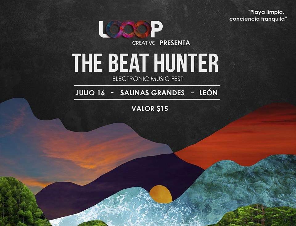 Loop Creative presenta The Beat Hunter Fest - フライヤー表