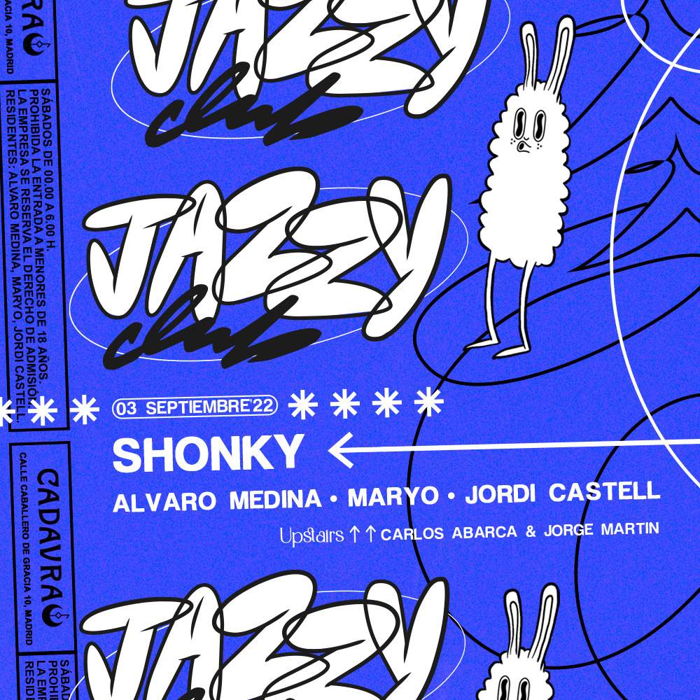 Jazzy Club invites Shonky at Cadavra, Madrid