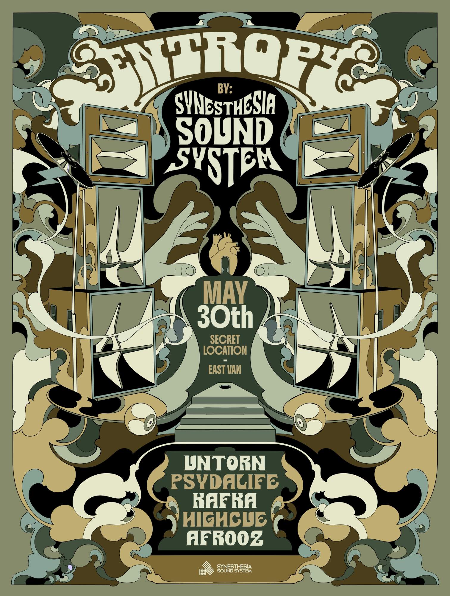 Entropy - Synesthesia Sound System launch party at TBA - East Van ...
