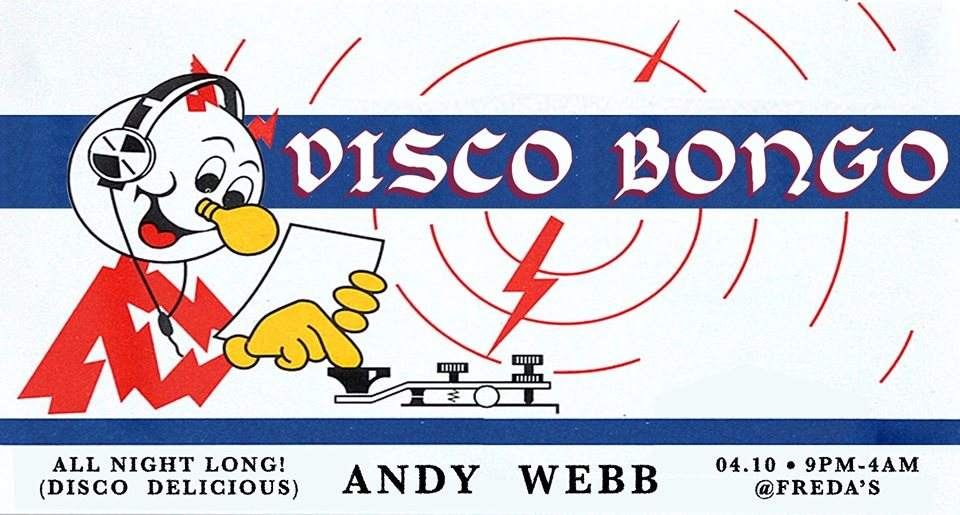 Disco Bongo w. Andy Webb (Disco Delicious) - Página frontal
