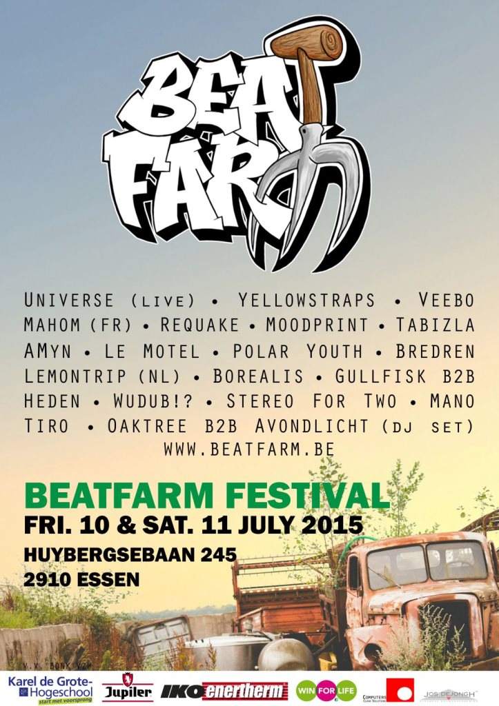 Beatfarm Festival 2015 - Página frontal