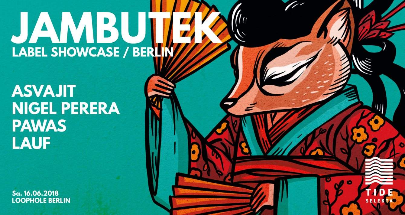 Jambutek - Berlin Showcase - フライヤー表