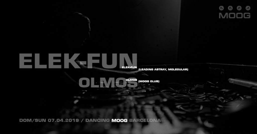 Elek-Fun + Olmos - フライヤー表