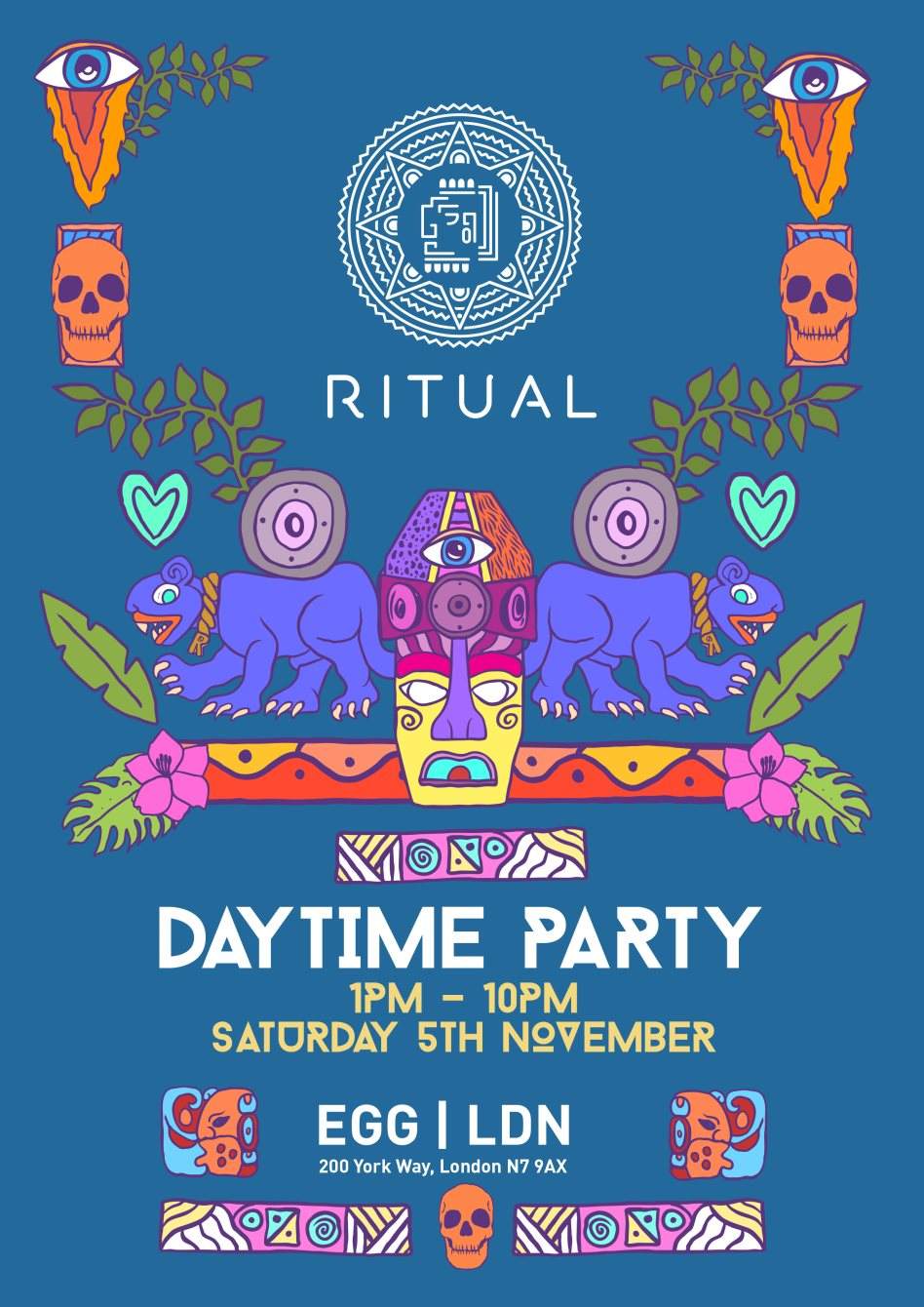 Ritual with Leftwing & Kody + Special Guests//Daytime Party - フライヤー表
