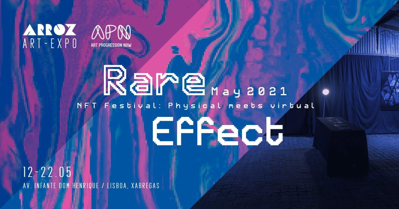 Rare Effect Vol2: an NFT Festival - Página frontal