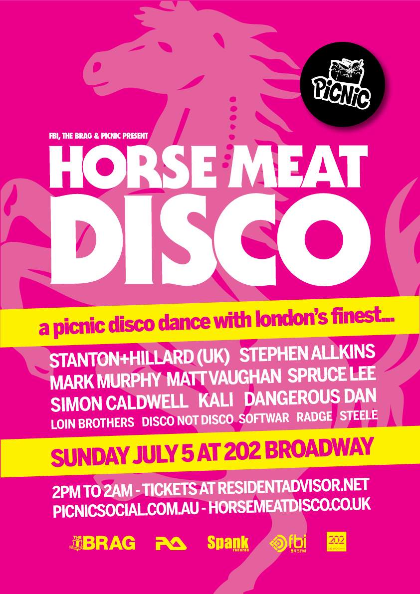 Picnic presents Horse Meat Disco - Página frontal