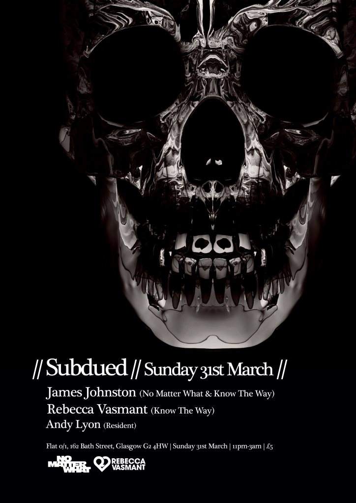 Subdued presents James Johnston  - Página frontal