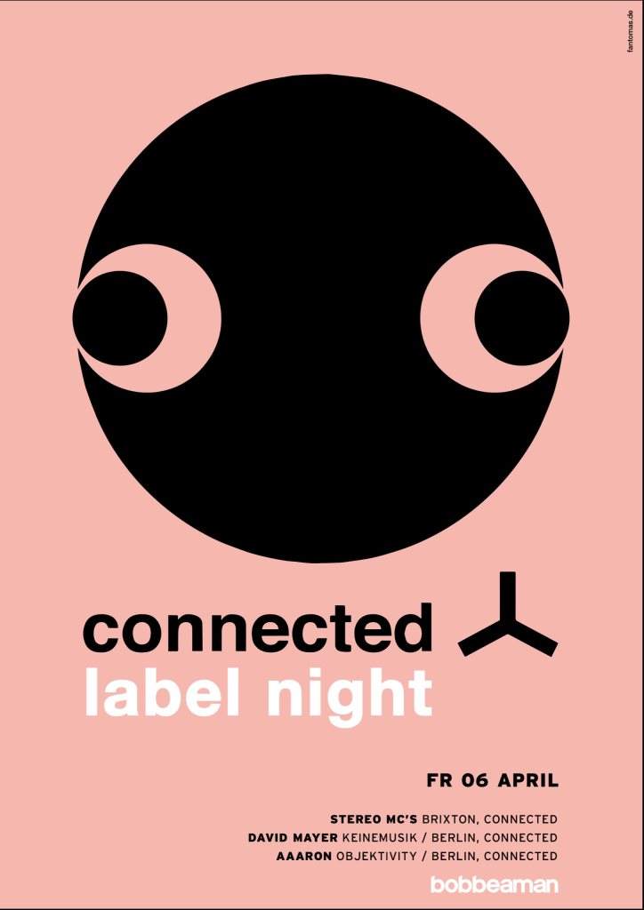 Connected Label Night with Stereo Mc's , David Mayer and Aaaron - Página frontal