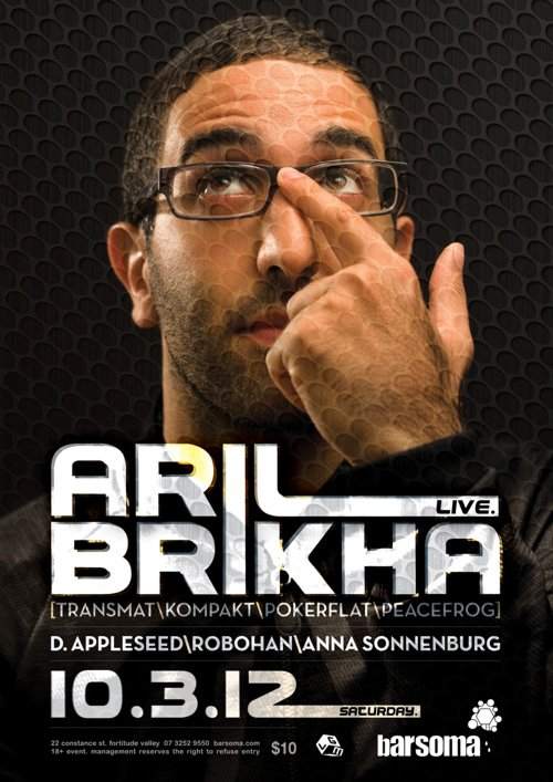 Aril Brikha Live - Art Of Vengence World Tour - Página frontal