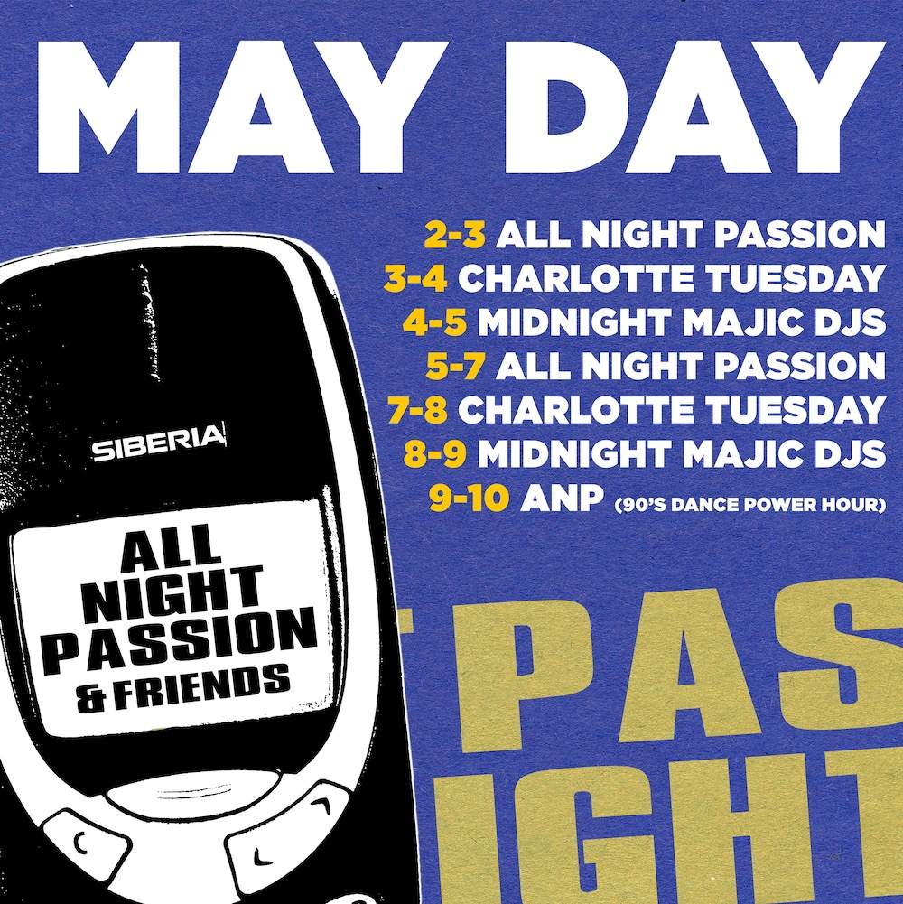 May Day 2024 - All Night Passion - Página trasera