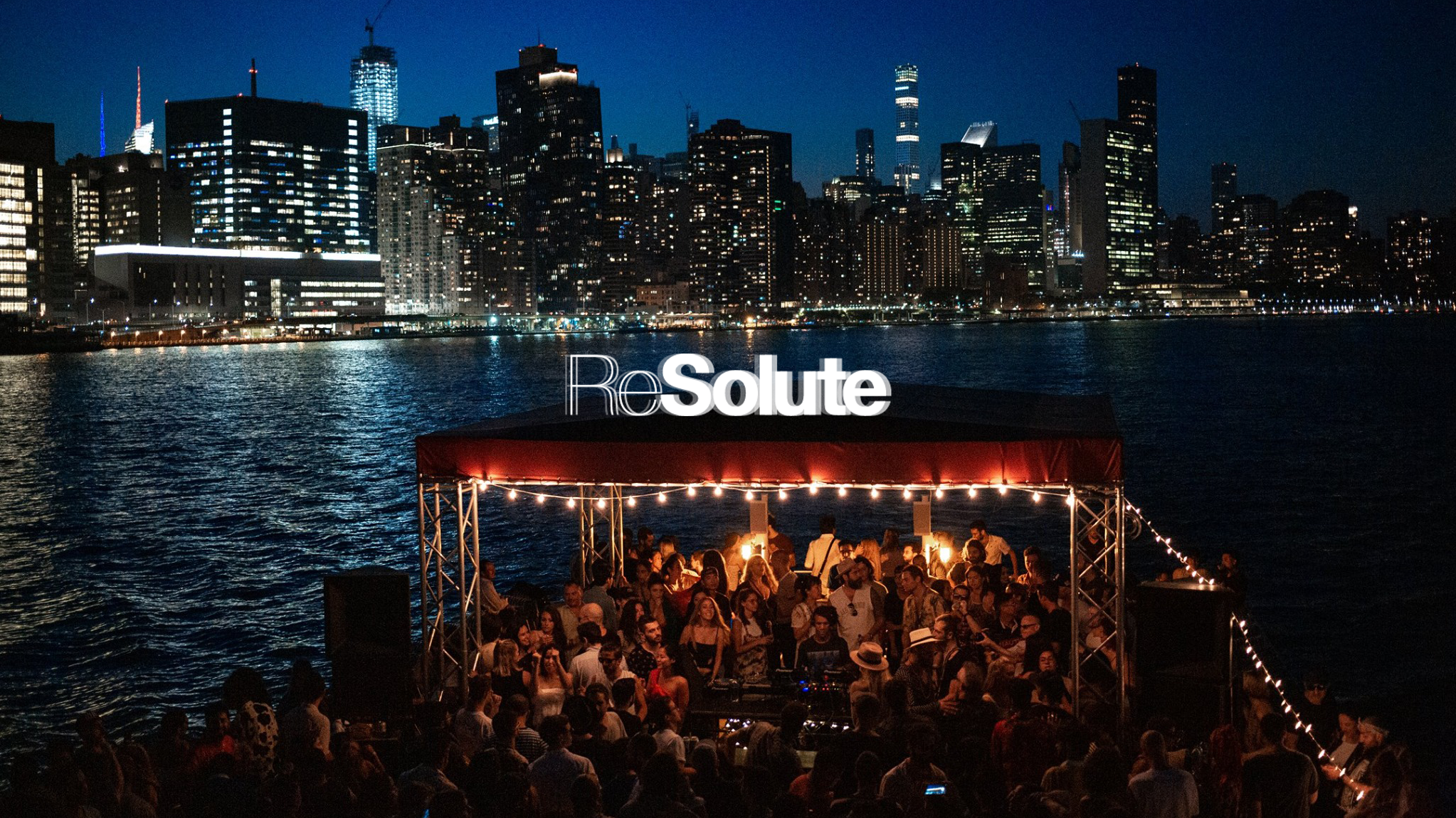 ReSolute Annual July 3rd Boat Party w/ Sonja Moonear, D'Julz & Yoshitaca - フライヤー表